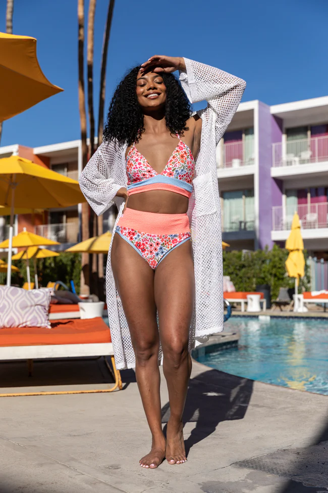 Do Not Disturb Floral Bikini Bottom FINAL SALE - Image 3