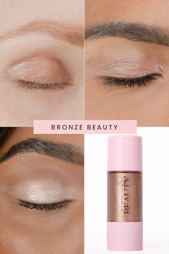 Pink Lily Beauty Radiant Bloom Eyeshadow Drops - Bronze Beauty FINAL SALE - Image 3