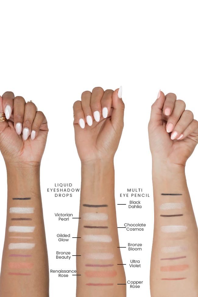 Pink Lily Beauty Radiant Bloom Eyeshadow Drops - Bronze Beauty FINAL SALE - Image 4