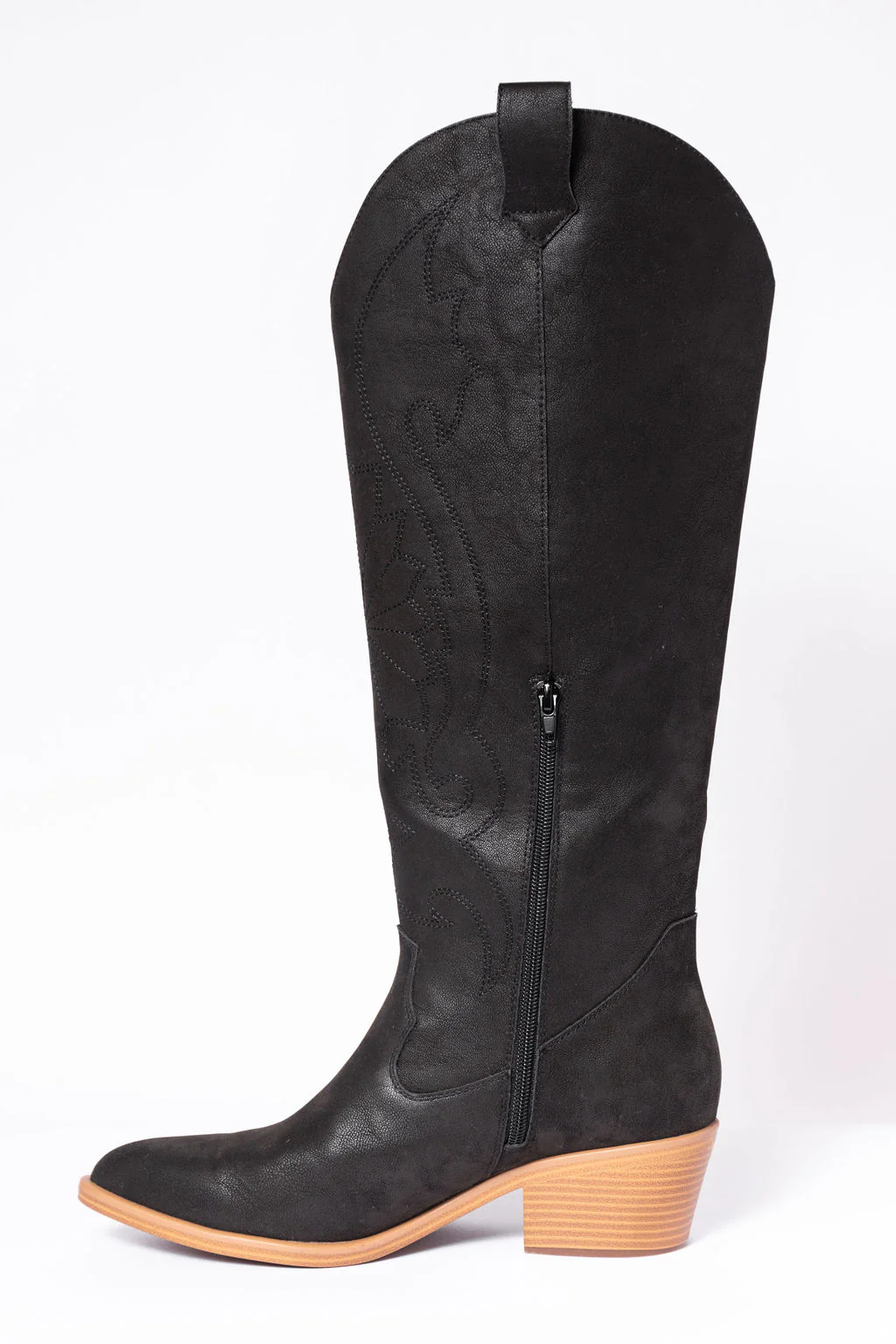 Shania Black Cowboy Boots - Image 3